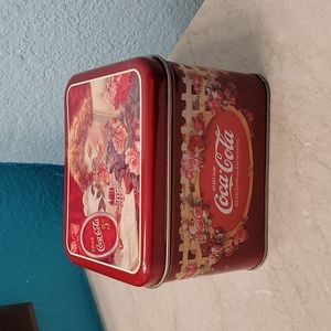 VTG Coca Cola Tin Container